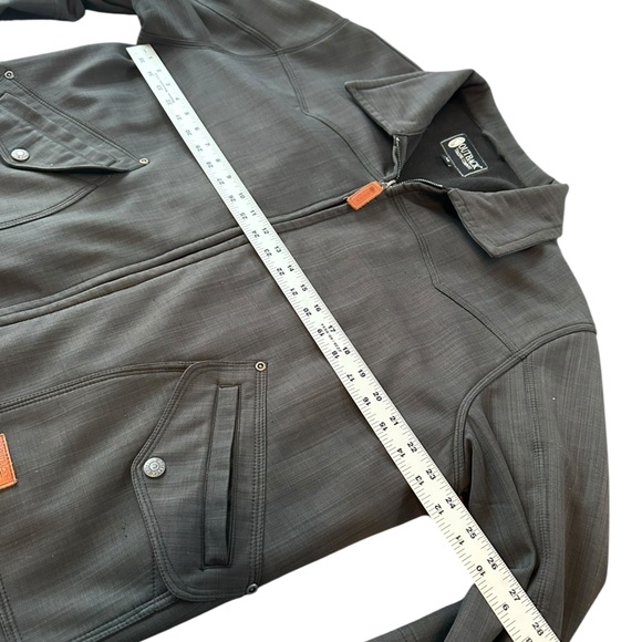 Outback Trading Company Jacket Mens XL Hunting Full Zip Inside Pocket Dark Gray - Picture 8 of 16